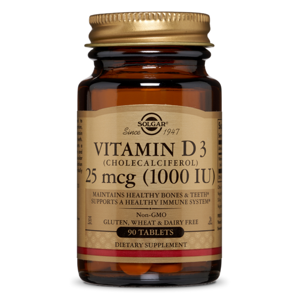 Vitamin D3 (Cholecalciferol) 1000 IU