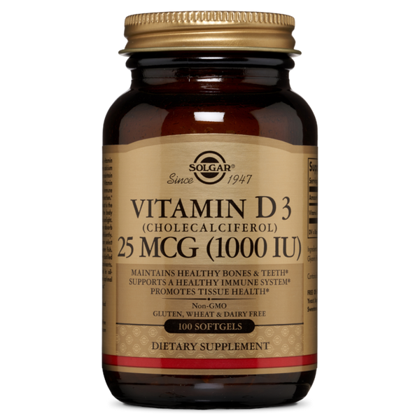 Vitamin D3 1000IU Softgels