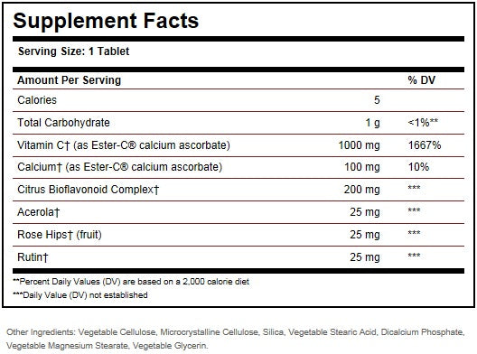 Ester-C® Plus 1000 mg Vitamin C