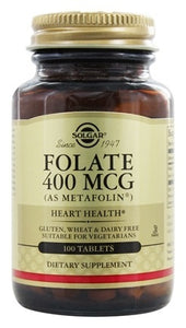 Folate 400 mcg (as Metafolin®)