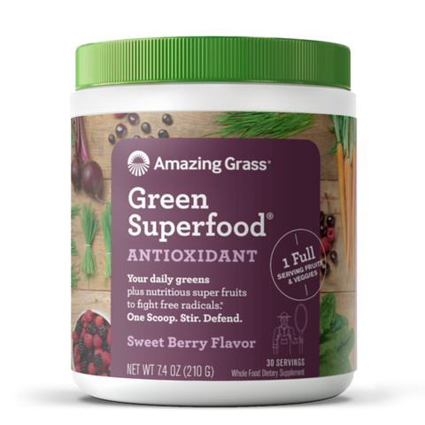 Green Superfood Antioxidant Sweet Berry