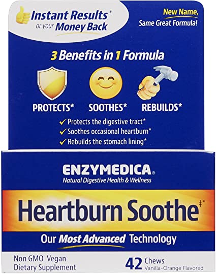 Heartburn Soothe Chews (formerly called Heartburn Relief)
