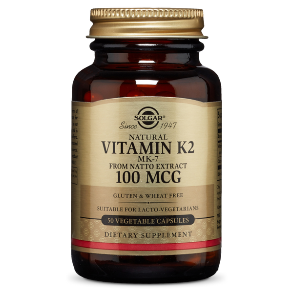 Natural Vitamin K2 (MK-7) 100 mcg