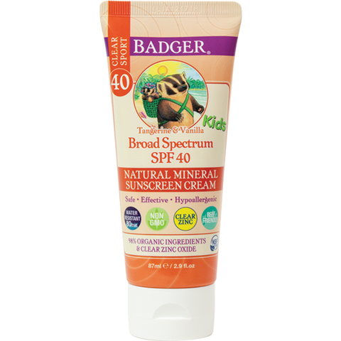 Kids Sport Sunscreen Clear Zinc SPF 40