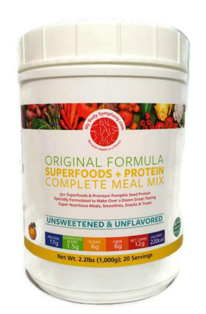 Complete Meal Mix = Superfoods + Protein