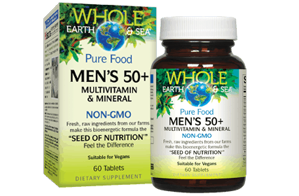 Whole Earth & Sea Men's 50+ Multivitamin