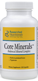 Core Minerals 120 capsules Researched Nutritionals