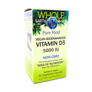 Whole Earth & Sea Vitamin D3 5000IU