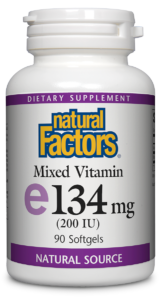 Vitamin E with Mixed Tocopherols 134 mg (200 IU)