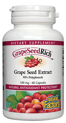 GrapeSeedRich™ Grape Seed Extract 100 mg 90 Capsules