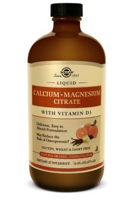 Liquid Calcium Magnesium Citrate with Vitamin D3