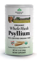 Organic Whole Husk Psyllium 12oz