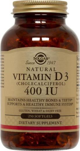 Vitamin D3 (Cholecalciferol) 400 IU